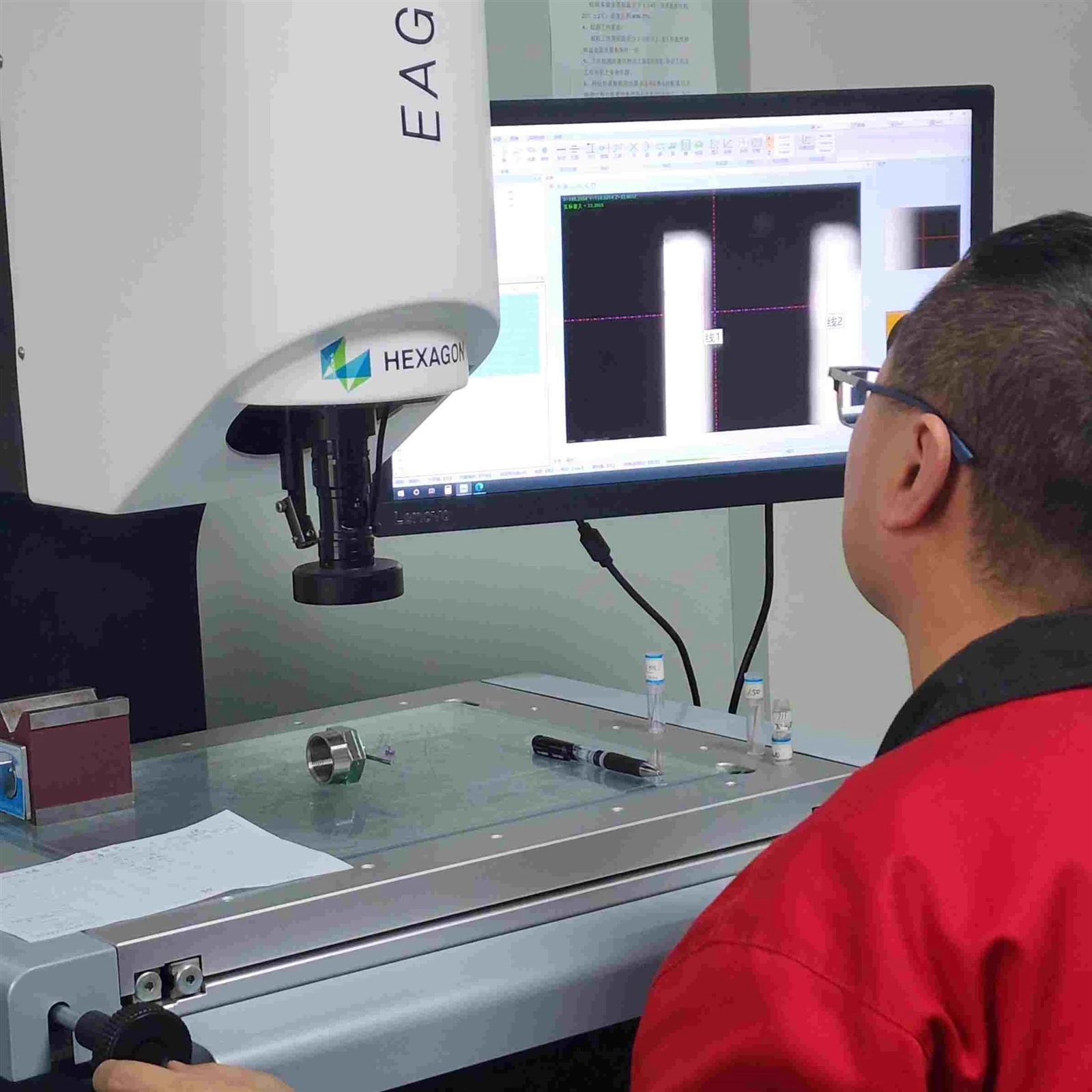 cnc parts inspection by projector calibration.jpg cnc parts inspection by projector calibration.jpg